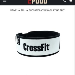 2Pood Weightlifting Belt CrossFit